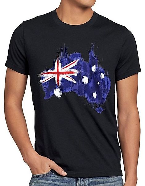 style3 T-Shirt Flagge Australien Fußball Sport Australia WM EM Fahne günstig online kaufen