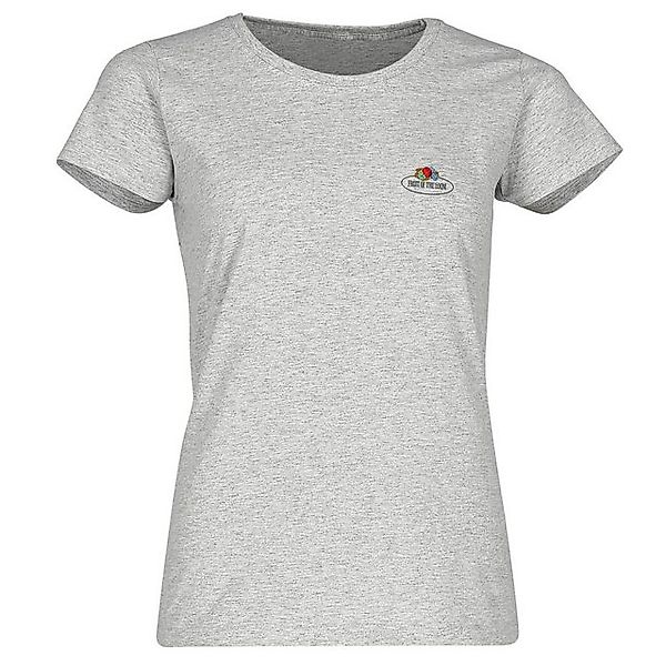 Fruit of the Loom Rundhalsshirt Damen T-Shirt mit Vintage-Logo günstig online kaufen