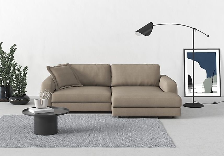TRENDMANUFAKTUR Ecksofa »Bourbon Mega_Ecke mit tollem Sitzkomfort, Breite 2 günstig online kaufen