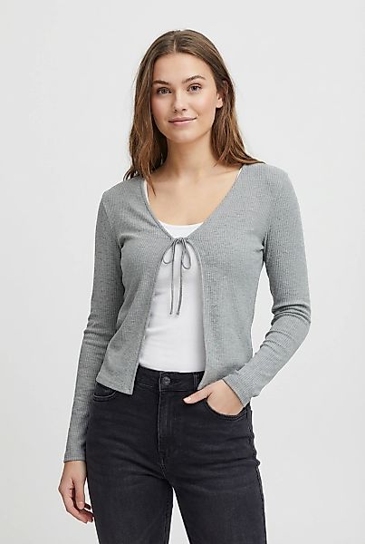 pieces Strickjacke "PCKITTE LS TIE CARDIGAN JRS NOOS BC" mit Bindeband günstig online kaufen