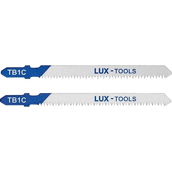 LUX-TOOLS Stichsägeblätter Bimetall Holz und Kunststoff T-Schaft 75 mm günstig online kaufen