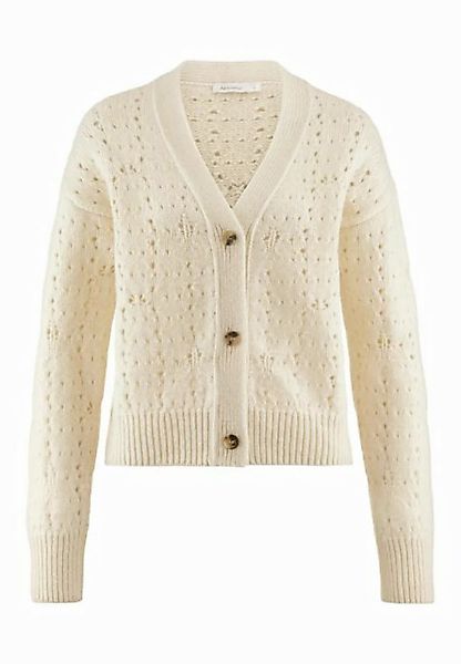 Hessnatur Strickjacke aus reiner Merinowolle (1-tlg) günstig online kaufen