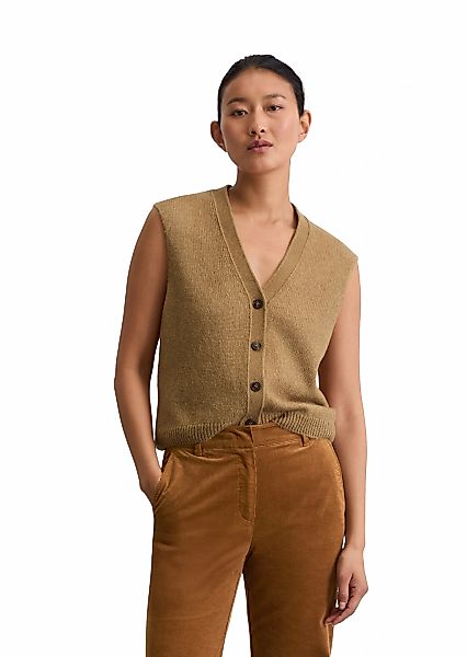 Marc O'Polo Strickweste aus softem Schurwolle-Mix günstig online kaufen