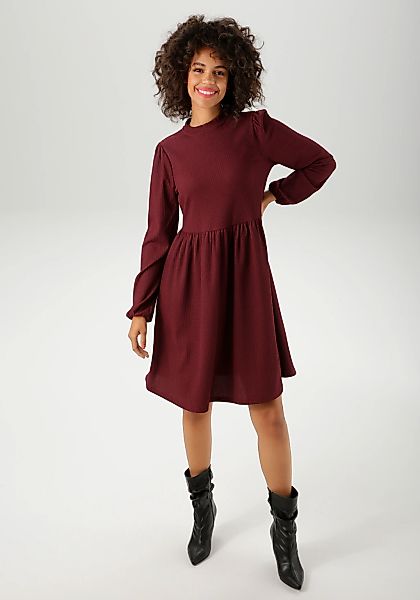 Aniston CASUAL Jerseykleid, aus strukturierter, elastischer Crepé-Qualität günstig online kaufen