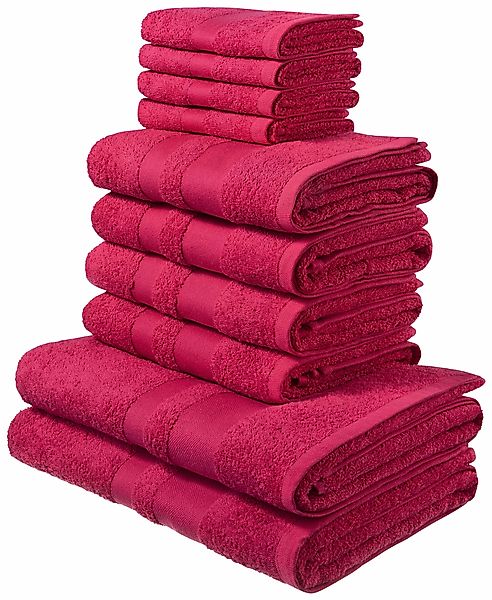 my home Handtuch Set Vanessa, 10-tlg günstig online kaufen