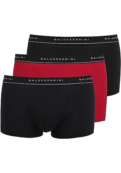 BALDESSARINI Boxer Monaco (3er-Pack) mit Logo-Bund günstig online kaufen