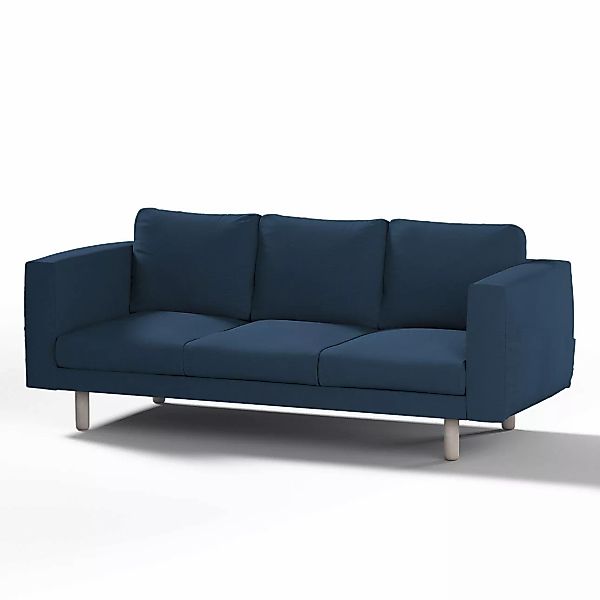 Bezug für Norsborg 3-Sitzer Sofa, marinenblau , Norsborg 3-Sitzer Sofabezug günstig online kaufen