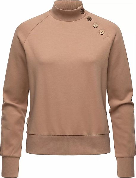 Ragwear Sweatshirt "Majjorka Solid", Damen Langarmshirt mit Rippbündchen un günstig online kaufen