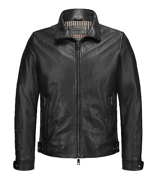 Milestone Lederjacke MSNagano moderner Biker-Look aus günstig online kaufen