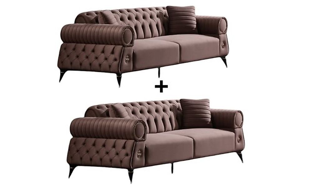 BENEDO MÖBEL Polstergarnitur BERLA Sofa – Handgefertigt aus Massivholz mit günstig online kaufen