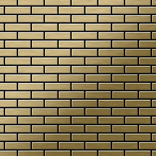 ALLOY Mosaik Fliese Massiv Metall Titan Gebürstet Gold 1,6mm Stark Pk-ti-gb günstig online kaufen