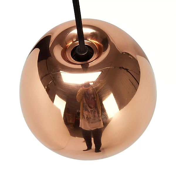 Tom Dixon Void Mini LED-Pendellampe Ø15cm kupfer günstig online kaufen