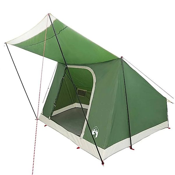 vidaXL Campingzelt mit Dach mit Speicher Grün 223 x 163 x 130 cm Taft 42001 günstig online kaufen