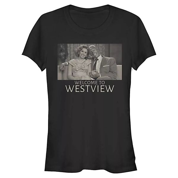 Marvel - WandaVision - Wanda & Vision Ring Created - Frauen T-Shirt günstig online kaufen