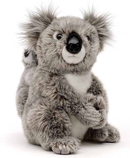 Uni-Toys Kuscheltier Uni-Toys - Koala mit Baby - 24 cm (Höhe) - Plüsch-Bär günstig online kaufen