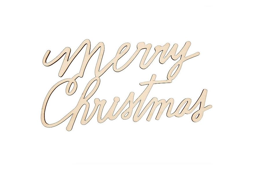 Rico Design Wanddekoobjekt Merry Christmas, magnetisch für Metallringe Ø 25 günstig online kaufen