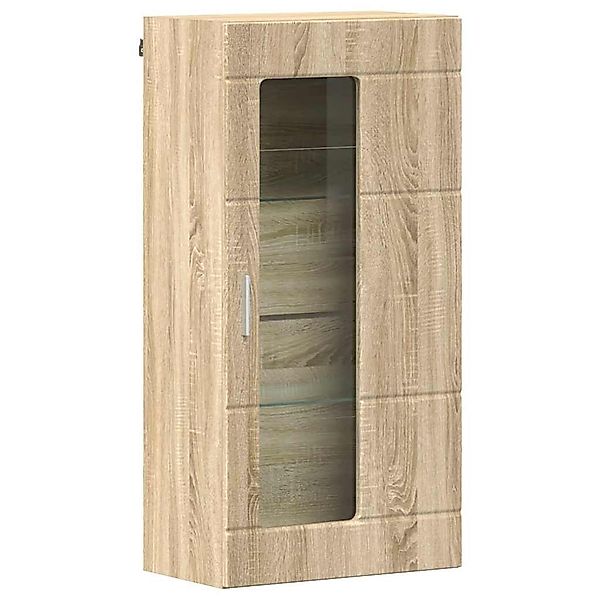 vidaXL Wohnzimmer-Set Wandmontierter Schrank mit Regal günstig online kaufen