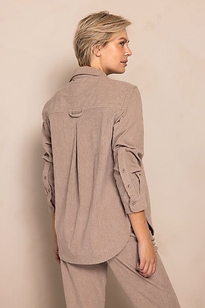 Zhrill Hemdbluse "ZHTJURA" mit feiner Cordstruktur, lockerer, gerader Schni günstig online kaufen