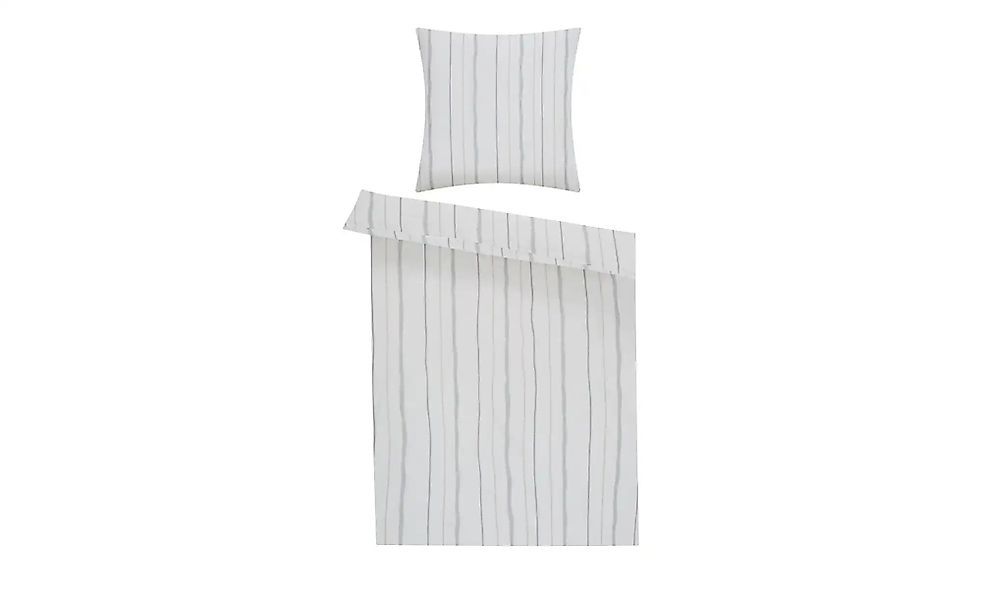 Gray & Jones Halbleinen Bettwäsche   ¦ grau ¦ Maße (cm): B: 135 Bettwaren > günstig online kaufen
