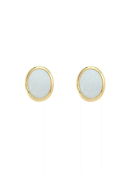 Adelia´s Paar Ohrhänger "585 Gold Ohrringe Ohrstecker", mit Opal Goldschmuc günstig online kaufen