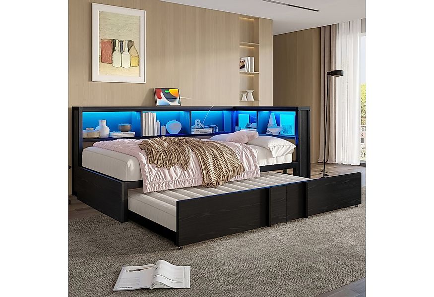 MODFU Daybed für Teenager, Studenten & kleine Wohnungen (Tagesbett Metall m günstig online kaufen