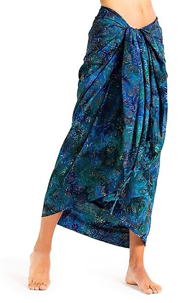PANASIAM Pareo Sarong Wachsbatik Grüntöne aus günstig online kaufen