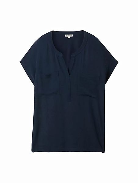 TOM TAILOR T-Shirt T-shirt fabric mix b günstig online kaufen