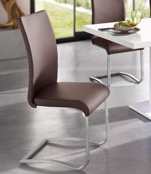 MCA furniture Freischwinger "Arco" (Set) 4 Stk. Kunstleder 2er-, 4er-, 6er- günstig online kaufen