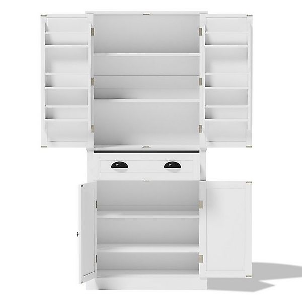Gotagee Stauraumschrank 182cm Lagerschrank Esszimmerschrank Sideboards chra günstig online kaufen