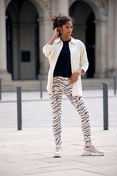 Buffalo Leggings, mit tollen Allover Druck günstig online kaufen