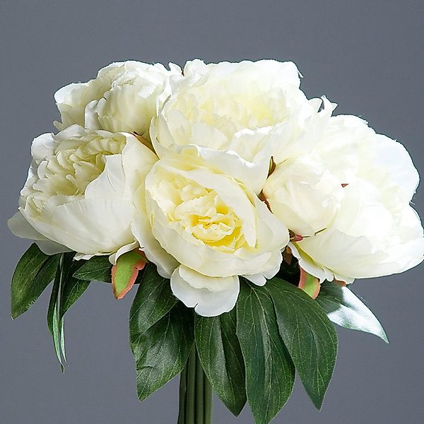 Kunstblumenstrauß Pfingstrosenbouquet 35cm Päonie, mucPlants, Kunstblumen günstig online kaufen