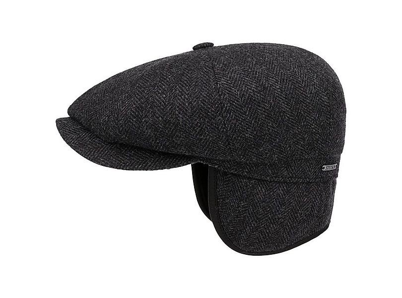 Stetson Flat Cap (1-St) Schirmmütze mit Schirm, Made in the EU günstig online kaufen