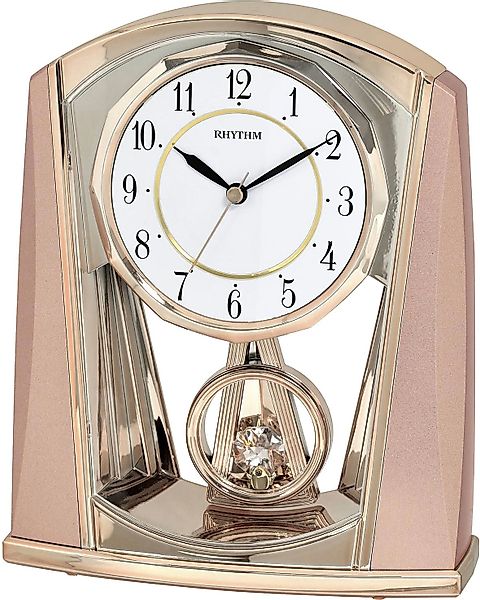 Rhythm Pendeltischuhr Tischuhr Quartz, Schwingpendel Als günstig online kaufen