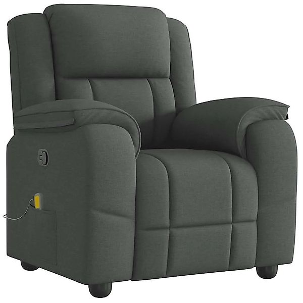 vidaXL Massagesessel Dunkelgrau Stoff 4015711 günstig online kaufen