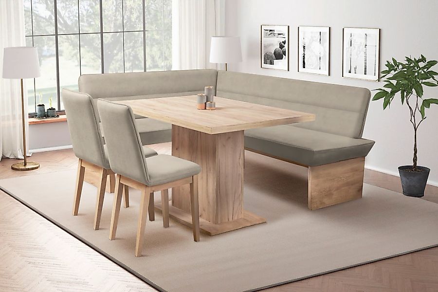 OTTO home Eckbankgruppe "Beluna + Cross Essecke Sitzgruppe Eckbank Küchenba günstig online kaufen