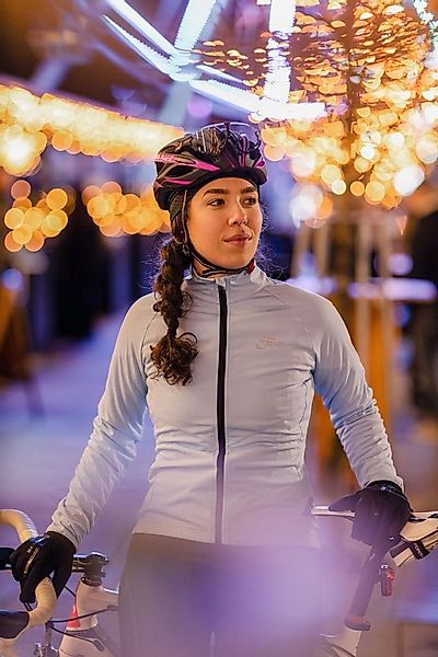 FORCE Fahrradjacke Jacke FORCE ARROW LADY lichtblau +5 °C bis +15 °C %%% günstig online kaufen