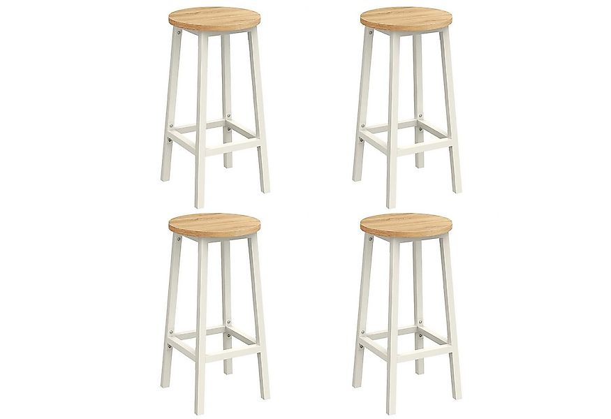 VASAGLE Barhocker Barstühle (Set, 4 St), Barhocker, 2er Set, Barstühle, 65c günstig online kaufen