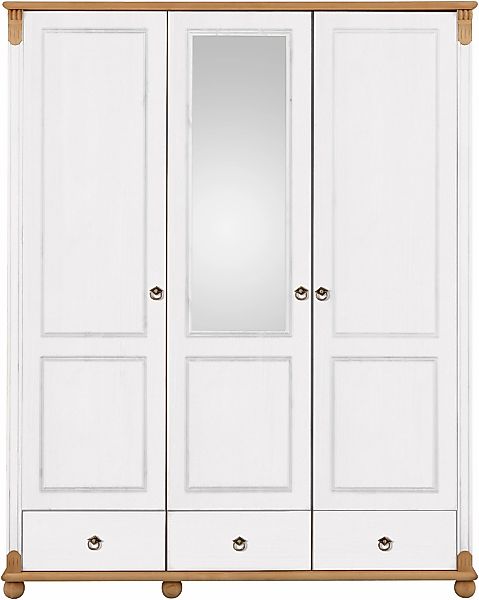 Home affaire Kleiderschrank "Tessin, Dretürenschrank, 3-türig" B/H/T ca. 15 günstig online kaufen