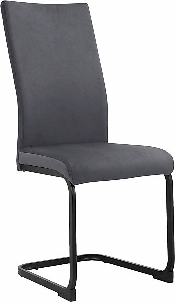 INOSIGN Esszimmerstuhl "Darcel", (Set), 4 St., Veloursstoff, Freischwinger günstig online kaufen