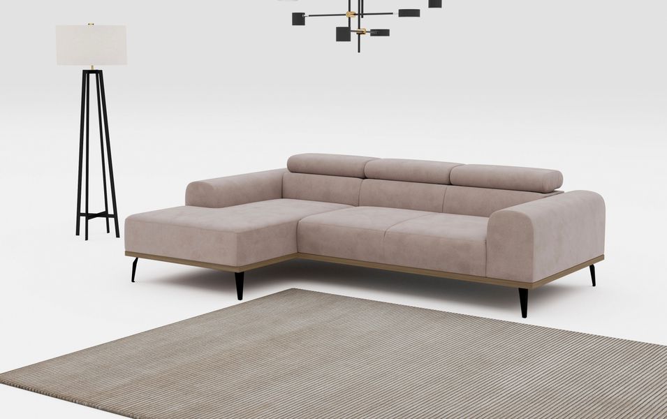 Places of Style Ecksofa Carlo L-Form, günstig online kaufen