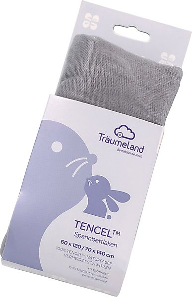 Träumeland Bettlaken hochwertiges Spannbetttuch aus Tencel®, günstig online kaufen