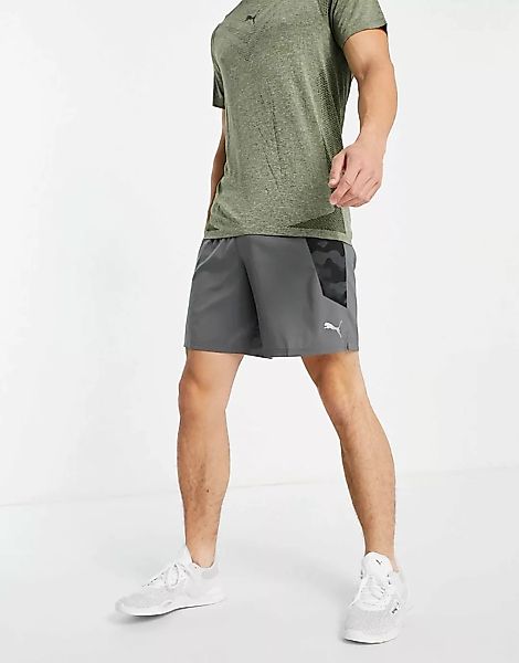 PUMA Running – Graue Shorts, 7 Zoll günstig online kaufen