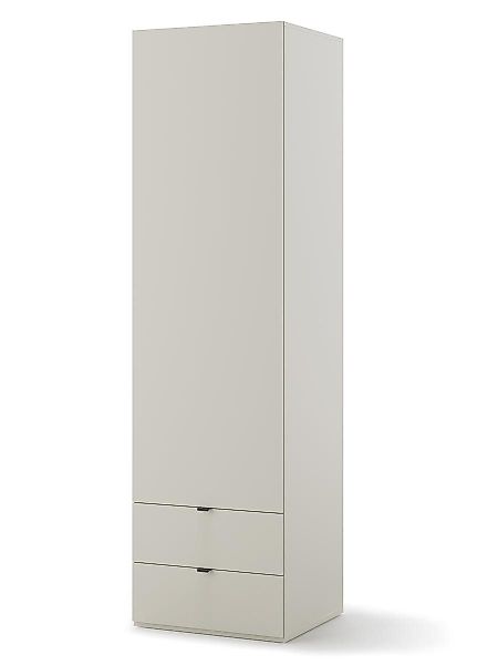 Compleo Kleiderschrank schmal kaschmir mit 2 günstig online kaufen