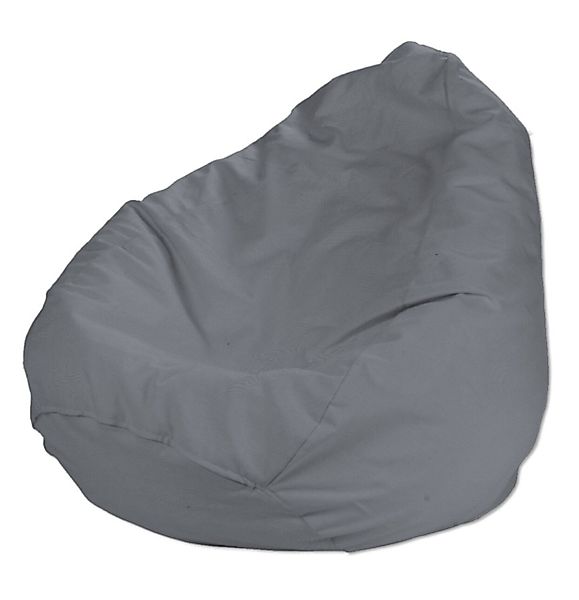 Bezug für Sitzsack, grau, Bezug für Sitzsack Ø50 x 85 cm, Cotton Panama (70 günstig online kaufen