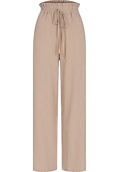 CLOUD 5IVE Stoffhose CLOUD 5IVE Sommer Hose mit weitem Beinschnitt und Stru günstig online kaufen