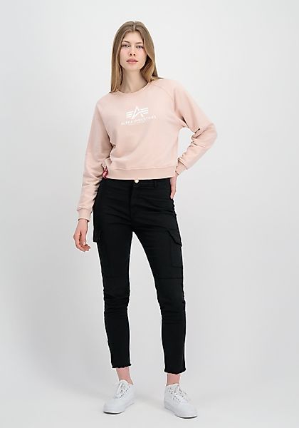 Alpha Industries Sweater "Alpha Industries Women - Sweatshirts Basic Boxy S günstig online kaufen