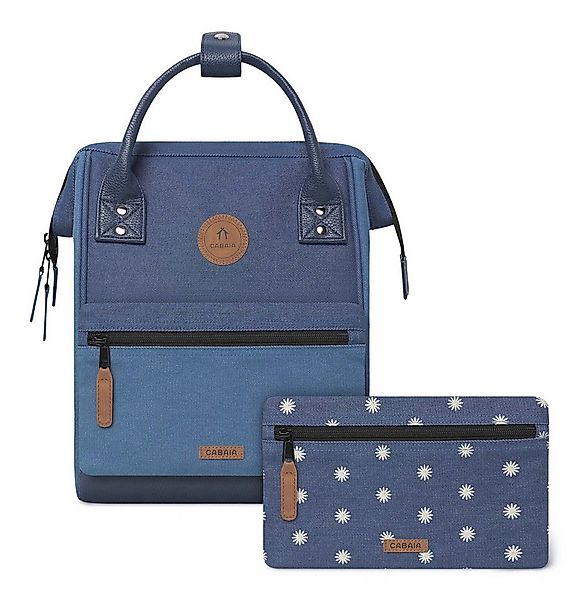 CABAIA Rucksack Denim Backpack (Set, 3-tlg) günstig online kaufen