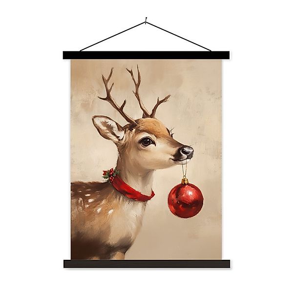 MuchoWow Poster Weihnachten - Hirsch - günstig online kaufen