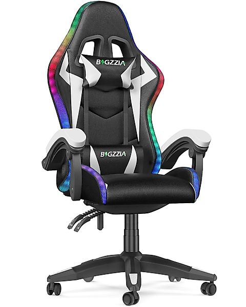 BIGZZIA Gaming-Stuhl mit LED - Gaming günstig online kaufen