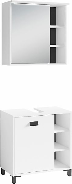 byLIVING Badmöbel-Set "Wellness" Komplett-Set, 2-tlg, 2 Stk. tlg. günstig online kaufen